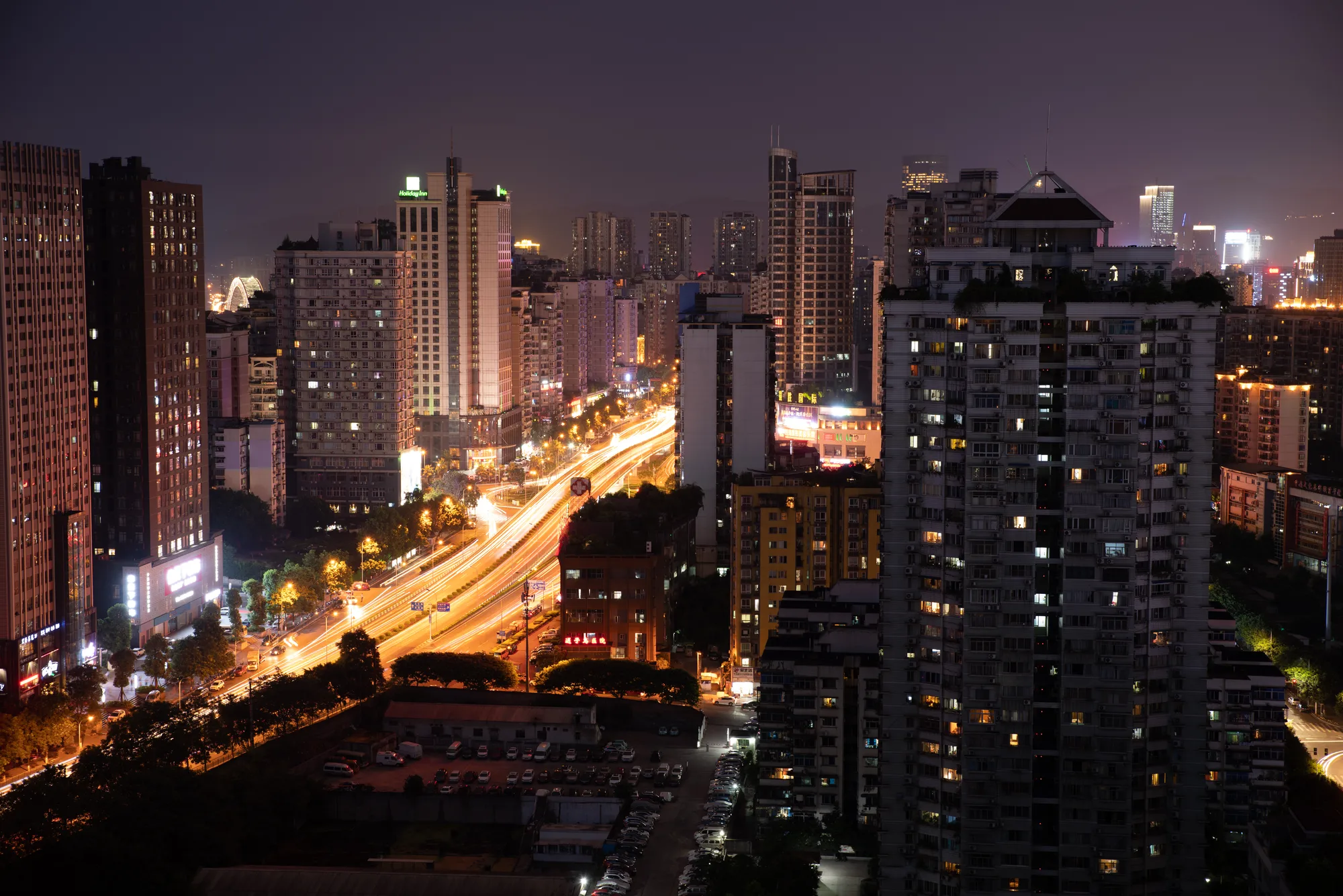 Chongqing China neighborhood — RAW