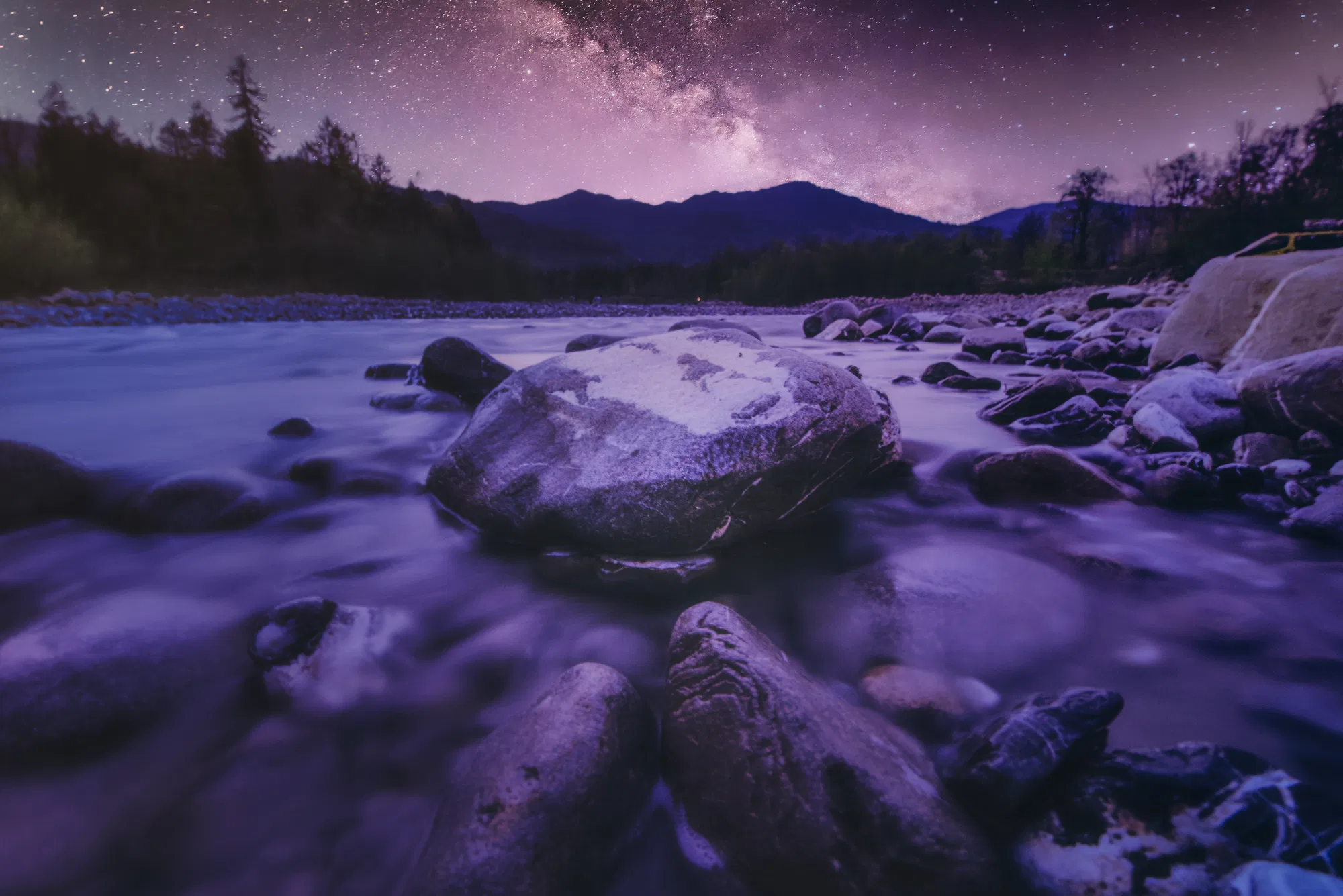 Creek after sunset — FINAL